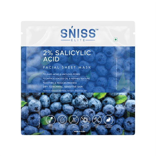 SALICYLIC ACID FACE SHEET MASK