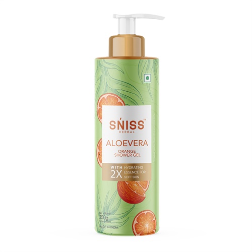 ALOEVERA ORANGE  SHOWER GEL